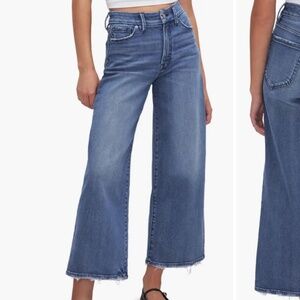 Good American Good Waist Palazzo Crop size 10/30